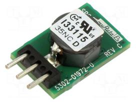 Converter: DC/DC | 4.95W | Uin: 7÷36VDC | Uout: 3.3VDC | Iout: 1.5A | SIP