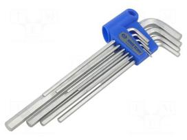 Wrench: hex key-set | long | 9pcs.