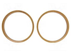 Spacer ring | MDF | 200mm | impregnated,varnished | 2pcs.