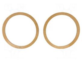 Spacer ring | MDF | 200mm | impregnated,varnished | 2pcs.