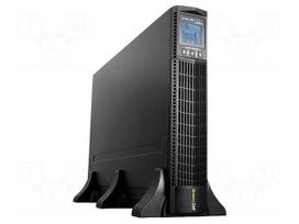 Power supply: UPS | 2.7kW | 3kVA | 207÷247V | RACK | 440x86.5x710mm