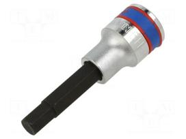 Socket: hex key-bit | HEX 9mm | 1/2" | Socket bit length: 80mm