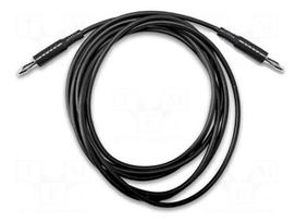 Test lead | 6.5A | banana plug 4mm,both sides | non-insulated