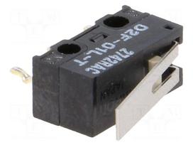 Microswitch SNAP ACTION | 3A/125VAC | 0.1A/30VDC | with lever | SPDT