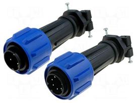 Connector: circular | plug | male | PIN: 10 | 10A | 250V | Buccaneer 900