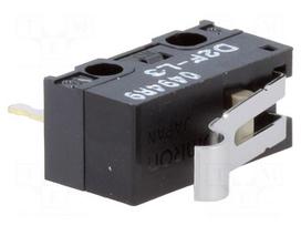 Microswitch SNAP ACTION | 3A/125VAC | 2A/30VDC | SPDT | ON-(ON) | D2F