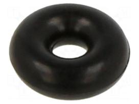 O-ring gasket | NBR caoutchouc | Thk: 2.5mm | Øint: 2mm | black