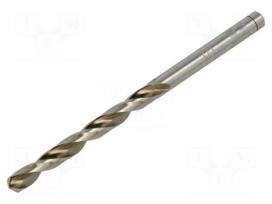 Drill bit | for metal | Ø: 4.5mm | high speed steel | 2pcs | blister
