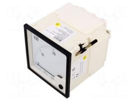 Meter: power | analogue,mounting | on panel | 40/1A | 400/230V | 0÷25kW