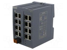 Automation module: switch Ethernet | unmanaged | 24VDC | RJ45 | IP20
