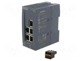 Automation module: switch Ethernet | unmanaged | 24VDC | RJ45 | IP20
