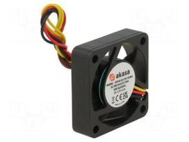 Fan: DC | axial | 12VDC | 40x40x10mm | 28.5dBA | EBR | 5400rpm | 2.41mmH2O