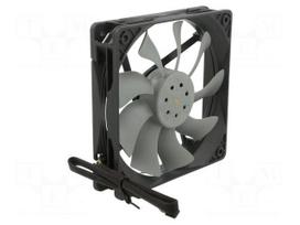 Fan: DC | 120x120x25mm | axial | 12VDC | 31.7dBA | ball | 0÷2000rpm | IP68