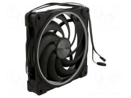 Fan: DC | axial | 12VDC | 140x140x25mm | 37.6dBA | HDB | 600÷1800rpm