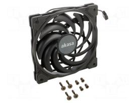 Fan: DC | axial | 12VDC | 120x120x15mm | 31.5dBA | HDB | 700÷2000rpm | slim