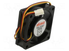 Fan: DC | axial | 12VDC | 60x60x15mm | 36.5dBA | EBR | 4000rpm | 3.67mmH2O