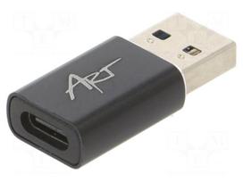 Adapter | OTG,USB 3.0 | USB A plug,USB C socket | aluminium | 5Gbps