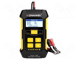 Tester: rechargeable batteries | 155x60x95mm | VDC: 12V | 100÷240VAC