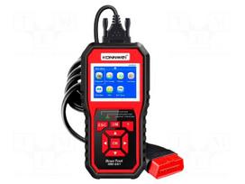 Meter: OBD diagnostic | LCD | OBD | 8÷18VDC