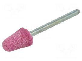 Grindingstone | metal,steel | ceramics | plunger | 3mm | conical
