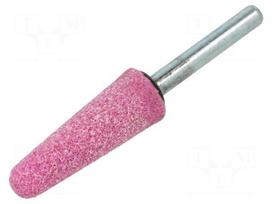 Grindingstone | metal,steel | ceramics | plunger | 6mm | conical