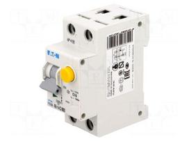 RCBO breaker | Inom: 16A | Ires: 30mA | Poles: 1+N | 230VAC | IP20 | PKNM