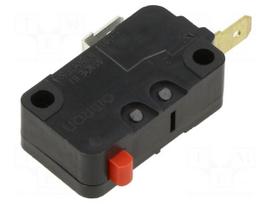 Microswitch SNAP ACTION | 16A/250VAC | without lever | SPST-NC