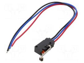 Microswitch SNAP ACTION | 0.1A/30VDC | SPDT | Rcont max: 100mΩ | D2VW