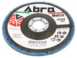 Flap grinding wheels | Ø: 125mm | Granularity: 120 | 22.23mm