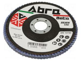 Flap grinding wheels | Ø: 125mm | Granularity: 60 | 22.23mm
