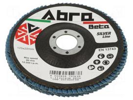 Flap grinding wheels | Ø: 125mm | Granularity: 80 | 22.23mm
