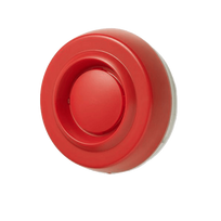 Sirena be stroboskopo, raudona, FDS224-R, Siemens