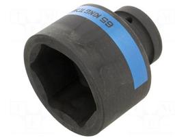 Socket: 6-angles | socket spanner | 65mm | 1" | short