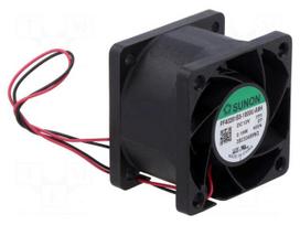 Fan: DC | axial | 12VDC | 40x40x28mm | 26.16m3/h | 43.9dBA | ball