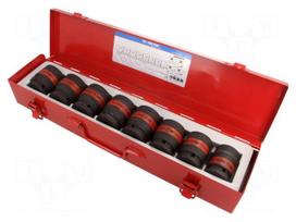 Wrench-set | socket spanner,impact | 3/4" | 8pcs.