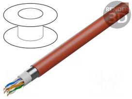Wire | F/UTP | 4x2x23AWG | industrial Ethernet,outdoor | Cat 6 | wire