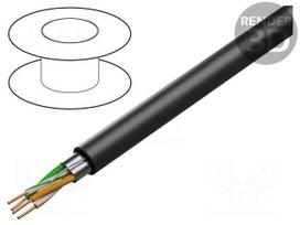 Wire | F/UTP | 2x2x24AWG | industrial Ethernet,outdoor | Cat 5e | wire