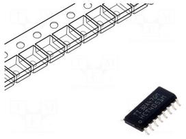 IC: digital | demultiplexer,multiplexer | Ch: 8 | IN: 8 | SMD | SO16 | HCT