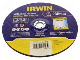 Grinding wheel | Ø: 230mm | metal,stainless steel | 22.23mm