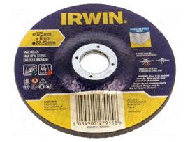 Grinding wheel | Ø: 125mm | metal,stainless steel | 22.23mm