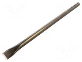 Chisel | L: 400mm | SDS-MAX | Tipwidth: 25mm | flat