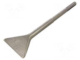Chisel | L: 350mm | SDS-MAX | Tipwidth: 115mm | curved