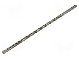Drill bit | for concrete | Ø: 10mm | L: 315mm | SDS-Plus® | QUATTRIC II