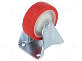 Transport wheel | Ø: 100mm | W: 30mm | H: 128mm | rigid | 250kg