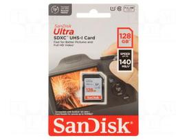 Memory card | SDXC | 128GB | Ultra | Class 10 UHS U1 | R: 140MB/s
