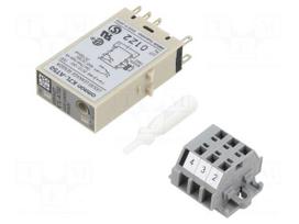 Liquid leakage monitoring relay | 10÷30VDC | OUT: PNP/NPN | grey