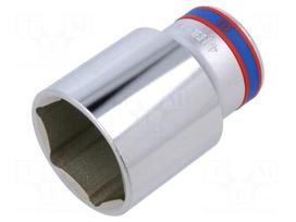 Socket: 6-angles | socket spanner | HEX 41mm | 1/2" | long