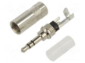 Connector: Jack 3,5mm | plug | male | straight | soldering | 3.5mm