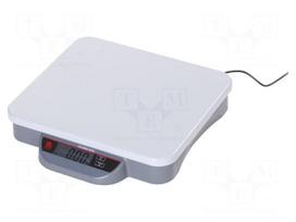 Scales | to parcels,electronic | Scale max.load: 75kg | 5÷40°C | 300h