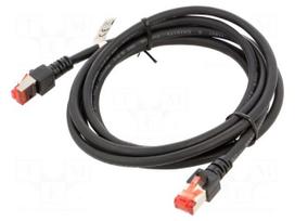 Patch cord | S/FTP | Cat 6 | RJ45 plug,both sides | stranded | Cu | 2m